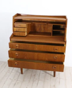 Mid-Century Modern Teak Sekretär, 1960