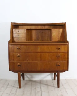 Mid-Century Modern Teak Sekretär, 1960