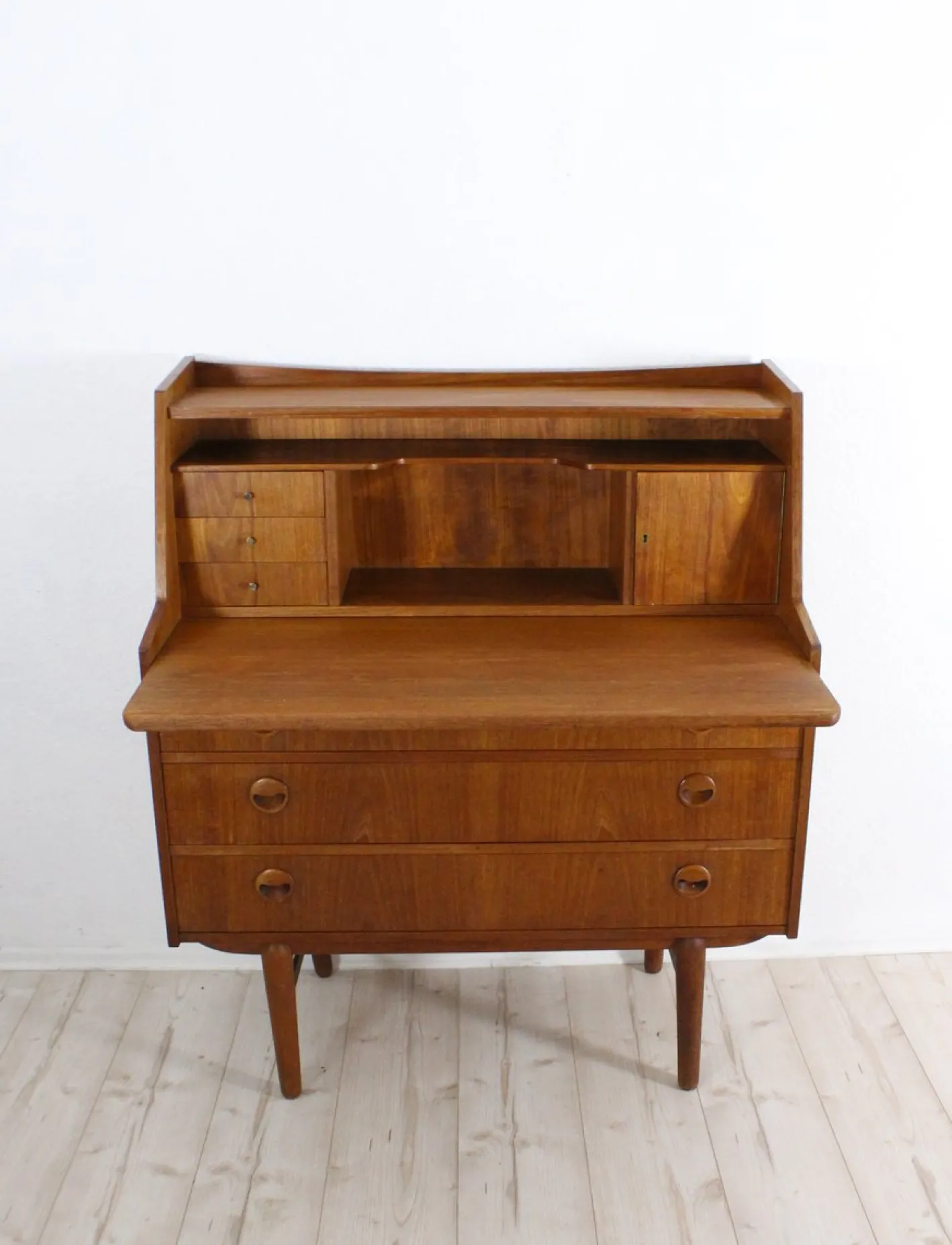 Mid-Century Modern Teak Sekretär, 1960