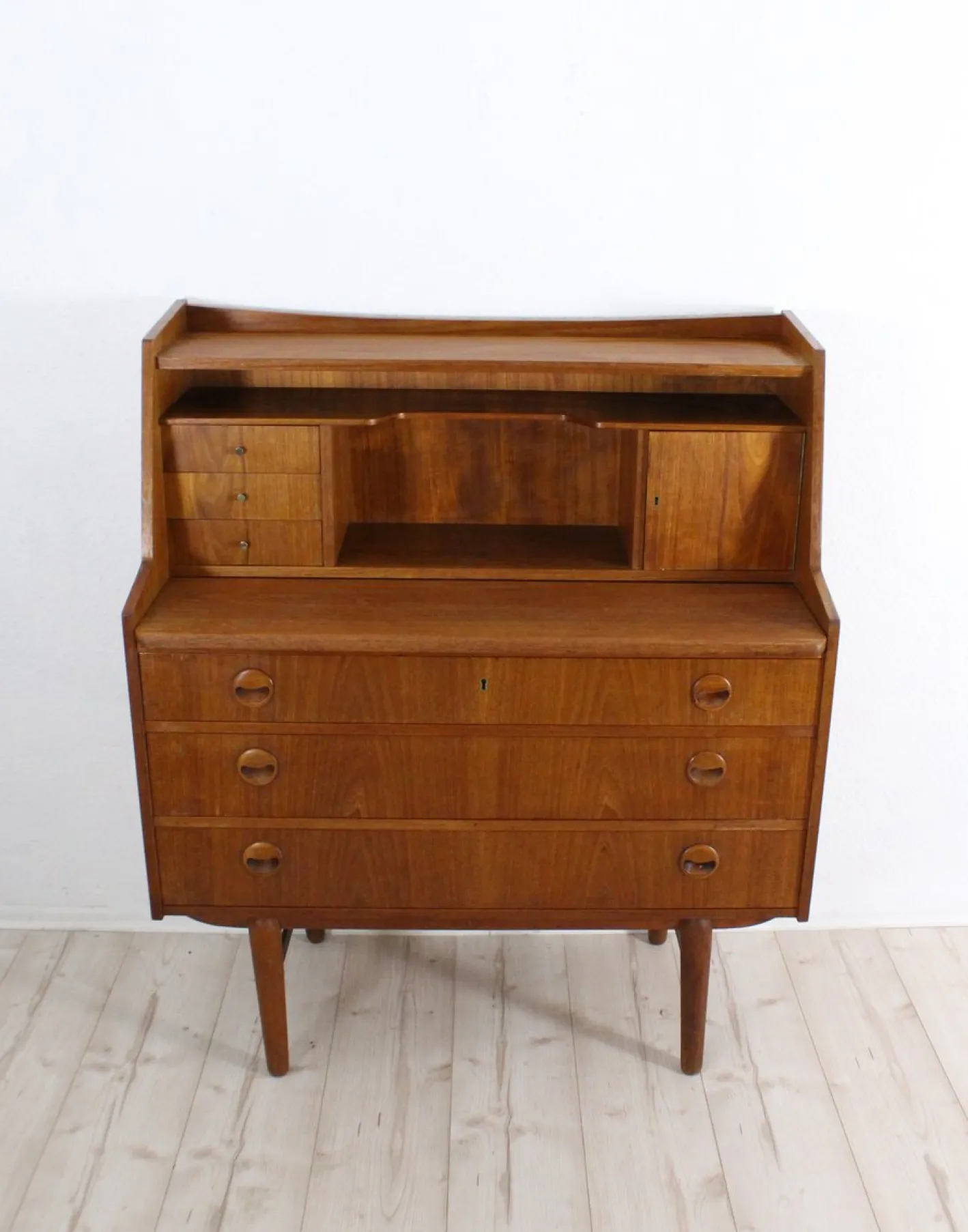 Mid-Century Modern Teak Sekretär, 1960