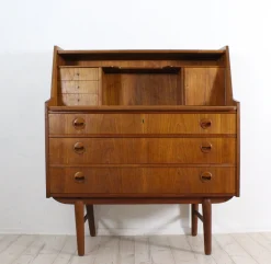 Mid-Century Modern Teak Sekretär, 1960
