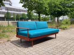 Mid-Century Modern Teak Tagesbett von Wilhelm Knoll, 1960er