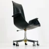 Mid-Century Modern Tulip Schreibtischstuhl von Preben Fabricius & Jørgen Kastholm für Walter Knoll, 1960er