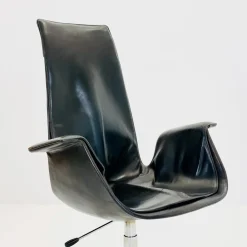 Mid-Century Modern Tulip Schreibtischstuhl von Preben Fabricius & Jørgen Kastholm für Walter Knoll, 1960er