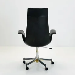 Mid-Century Modern Tulip Schreibtischstuhl von Preben Fabricius & Jørgen Kastholm für Walter Knoll, 1960er