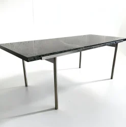 Mid-Century Modern Verde Alpi Marmor Couchtisch von Florence Knoll Bassett für Knoll International, 1960er