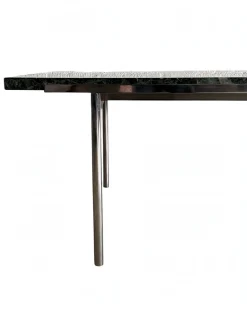 Mid-Century Modern Verde Alpi Marmor Couchtisch von Florence Knoll Bassett für Knoll International, 1960er