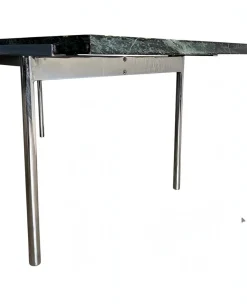 Mid-Century Modern Verde Alpi Marmor Couchtisch von Florence Knoll Bassett für Knoll International, 1960er