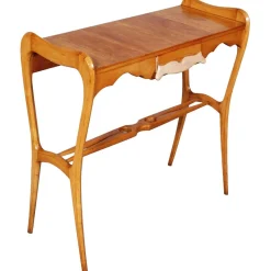 Mid-Century Modern Walnuss Konsolentisch