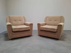 Mid-Century Modern Wiberg Sessel von Up Závody Rousínov, 1980, 2er Set