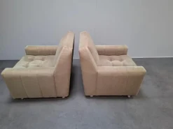Mid-Century Modern Wiberg Sessel von Up Závody Rousínov, 1980, 2er Set