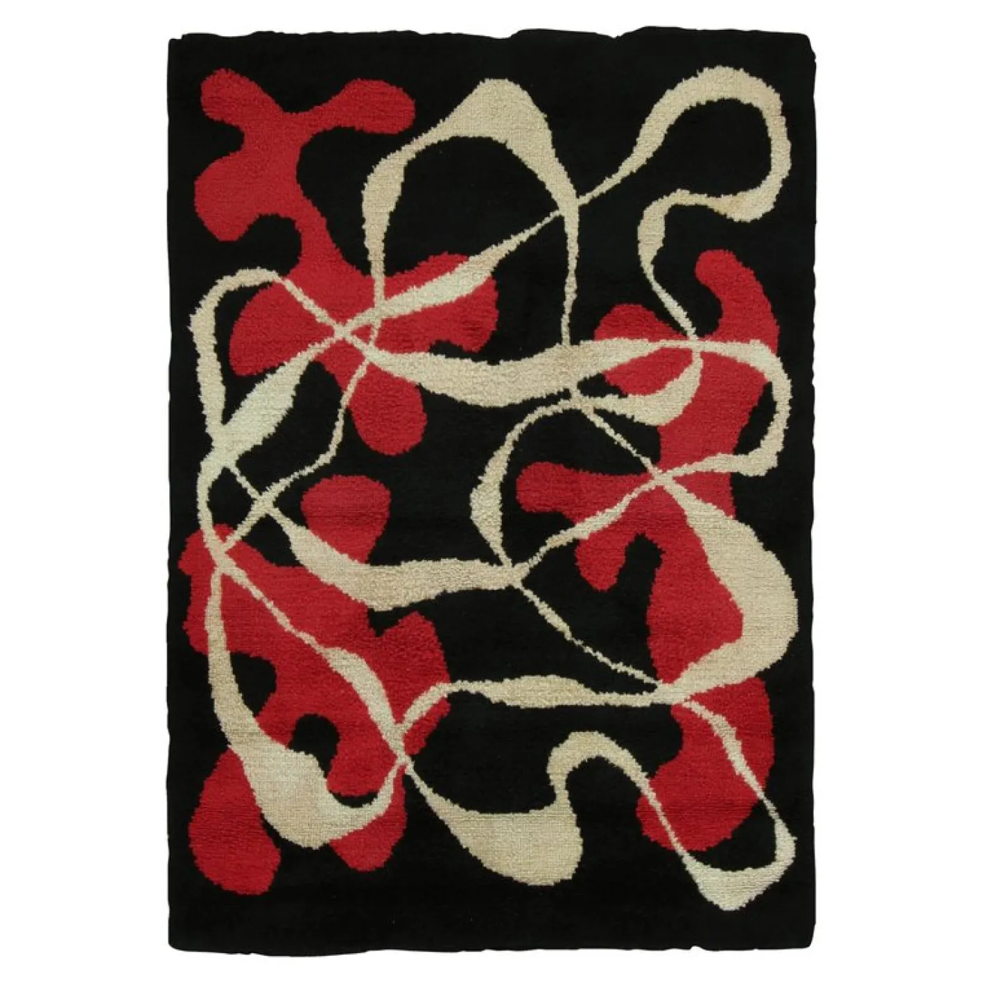 Mid-Century Modern Wollteppich von Rug & Kelim, France, 1950