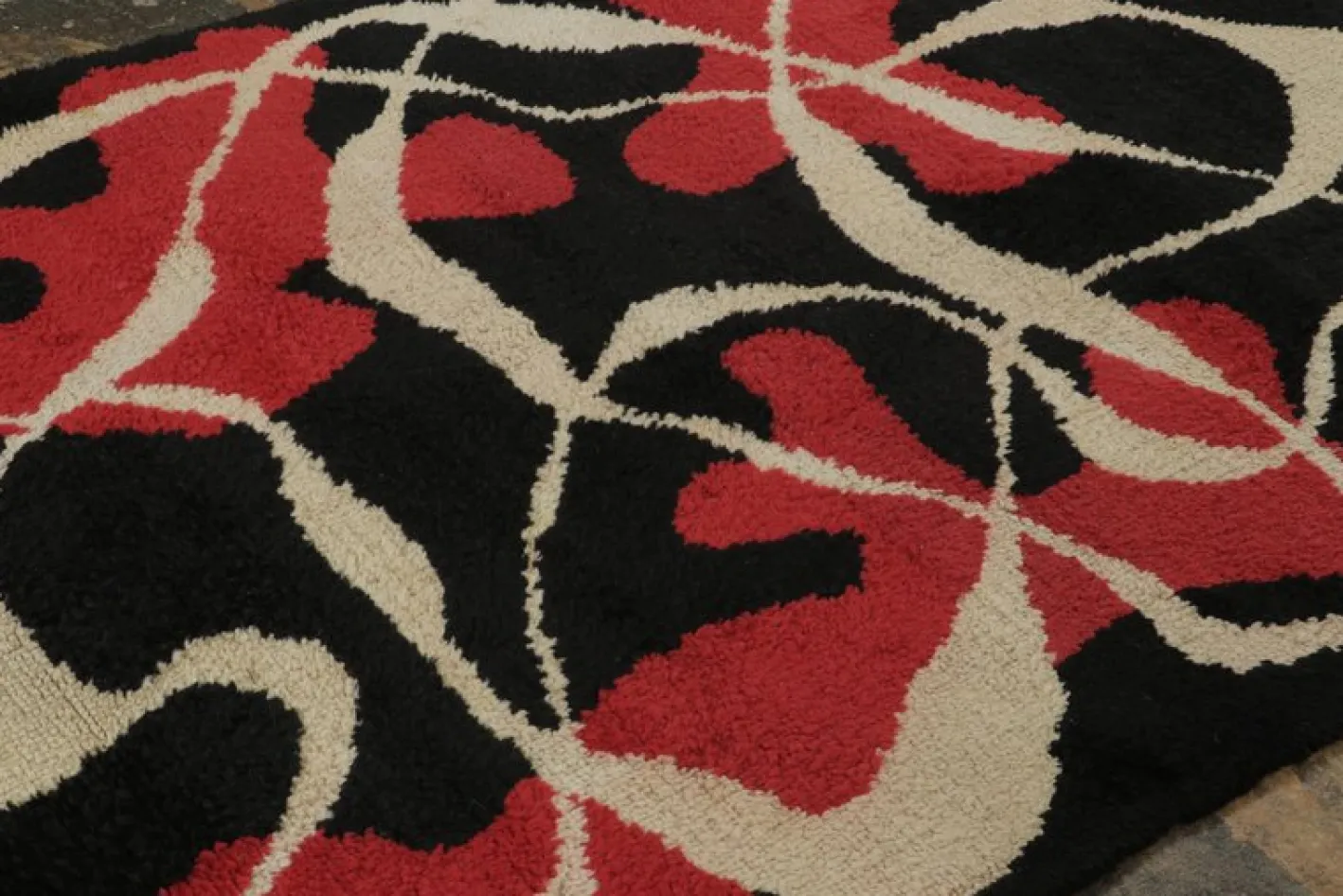 Mid-Century Modern Wollteppich von Rug & Kelim, France, 1950