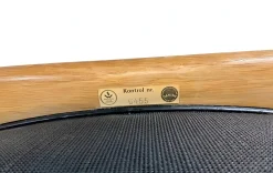 Mid-Century Modus Sessel, Tisch & Hocker aus Eiche von Kristian Solmer Vedel für Soren Willadsen, Dänemark, 1960er, 4er Set