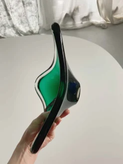 Mid-Century Obstschale aus Glas von WMF, 1950