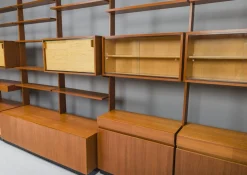 Mid-Century Regalsystem von Dieter Wäckerlin für Behr, 1955