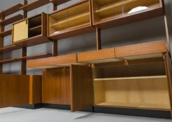 Mid-Century Regalsystem von Dieter Wäckerlin für Behr, 1955