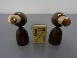 Mid-Century Salz- und Pfefferstreuer, 1960er, 2er Set