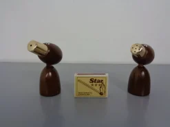 Mid-Century Salz- und Pfefferstreuer, 1960er, 2er Set