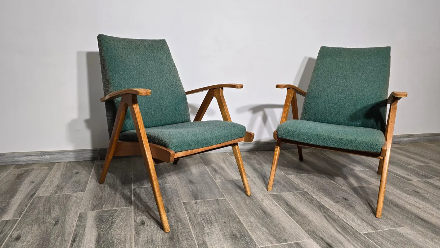 Mid-Century Sessel, 2er Set