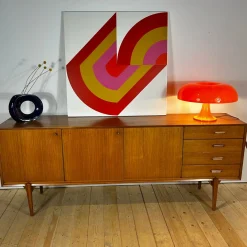 Mid-Century Sideboard aus Teak, 1960er