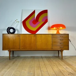 Mid-Century Sideboard aus Teak, 1960er