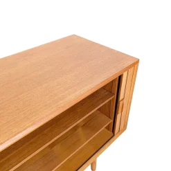 Mid-Century Sideboard aus Teak von Svend Aage Larsen für Faarup Møbelfabrik, 1960er