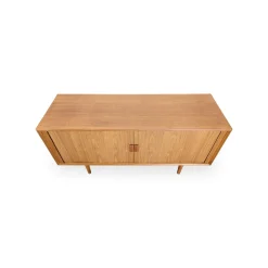 Mid-Century Sideboard aus Teak von Svend Aage Larsen für Faarup Møbelfabrik, 1960er