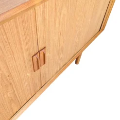 Mid-Century Sideboard aus Teak von Svend Aage Larsen für Faarup Møbelfabrik, 1960er