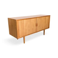 Mid-Century Sideboard aus Teak von Svend Aage Larsen für Faarup Møbelfabrik, 1960er