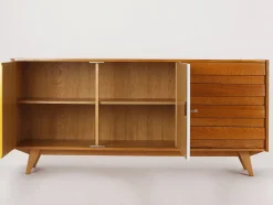 Mid-Century Sideboard mit Kunststoffschublade von Interier Praha, 1960er