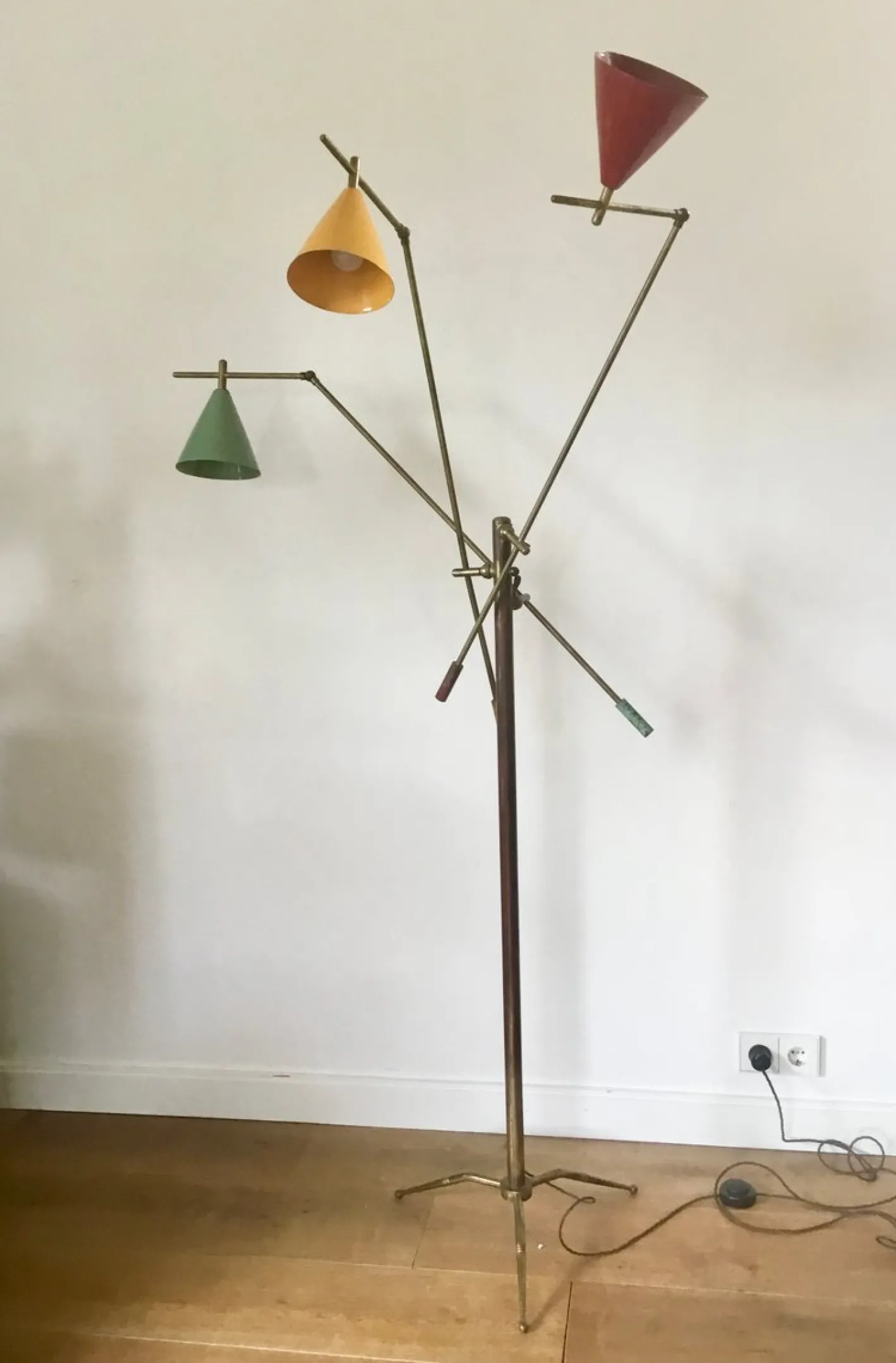 Mid-Century Stehlampe von Arredoluce, 1950er
