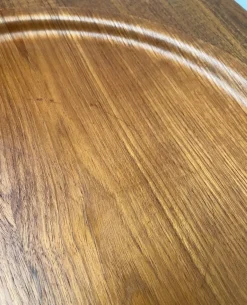 Mid-Century Tablett aus Holz von Gena, Schweden, 1960er