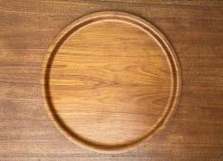 Mid-Century Tablett aus Holz von Gena, Schweden, 1960er