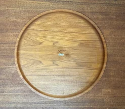 Mid-Century Tablett aus Holz von Gena, Schweden, 1960er