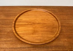 Mid-Century Tablett aus Holz von Gena, Schweden, 1960er