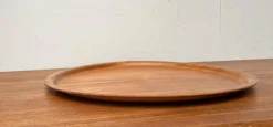 Mid-Century Tablett aus Holz von Gena, Schweden, 1960er