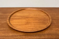 Mid-Century Tablett aus Holz von Gena, Schweden, 1960er