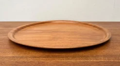 Mid-Century Tablett aus Holz von Gena, Schweden, 1960er