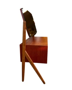 Mid-Century Teak Frisiertisch von Ølholm Møbelfabrik, Dänemark, 1960er