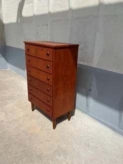 Mid-Century Teak Highboard von FDB Møbler, 1960er
