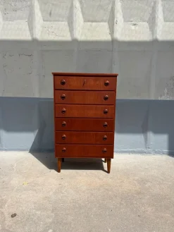 Mid-Century Teak Highboard von FDB Møbler, 1960er