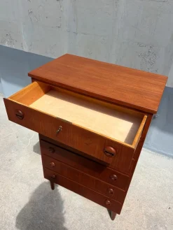 Mid-Century Teak Highboard von FDB Møbler, 1960er