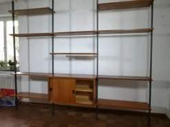 Mid-Century Teak Regalsystem von Olof Pira, Schweden, 1960er
