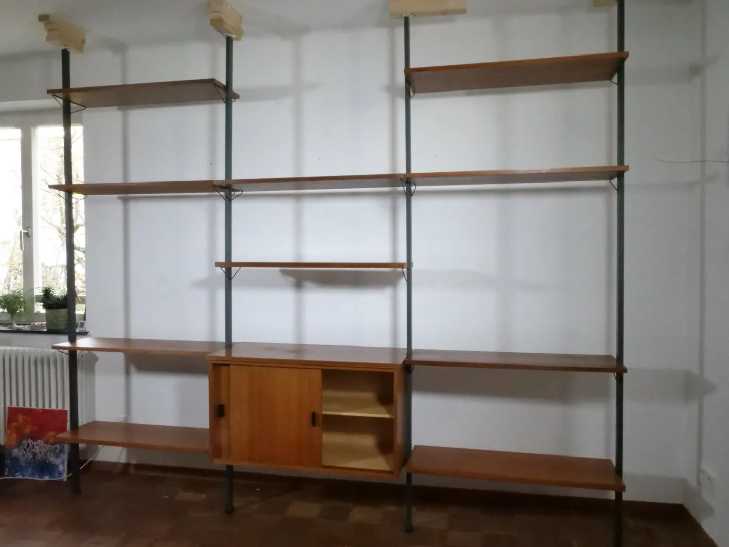 Mid-Century Teak Regalsystem von Olof Pira, Schweden, 1960er