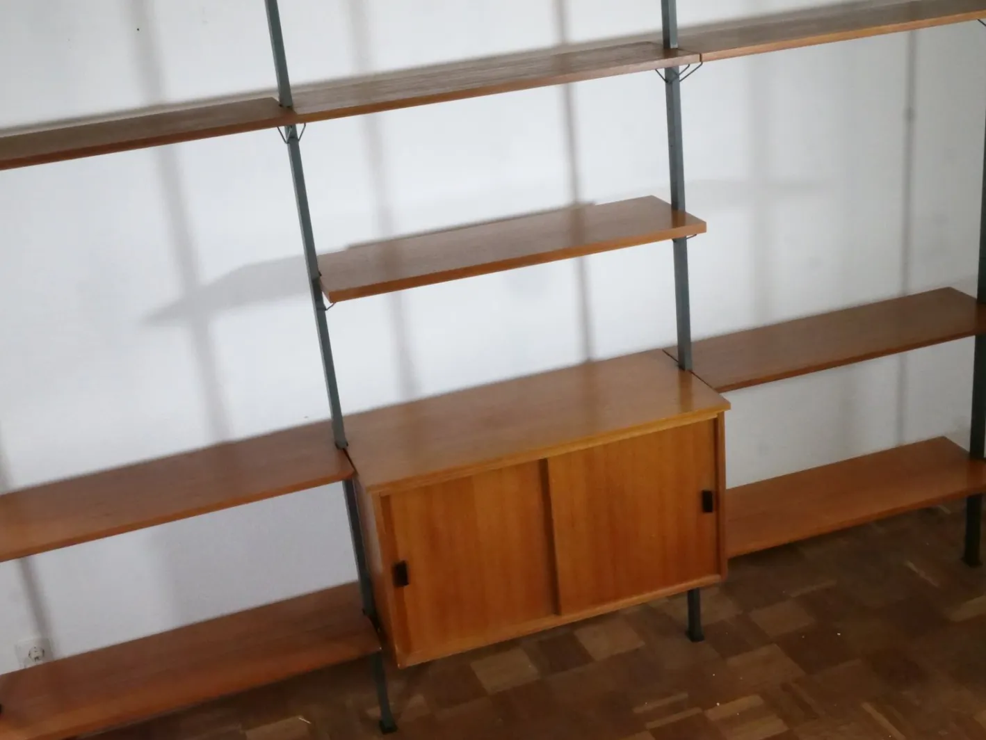 Mid-Century Teak Regalsystem von Olof Pira, Schweden, 1960er