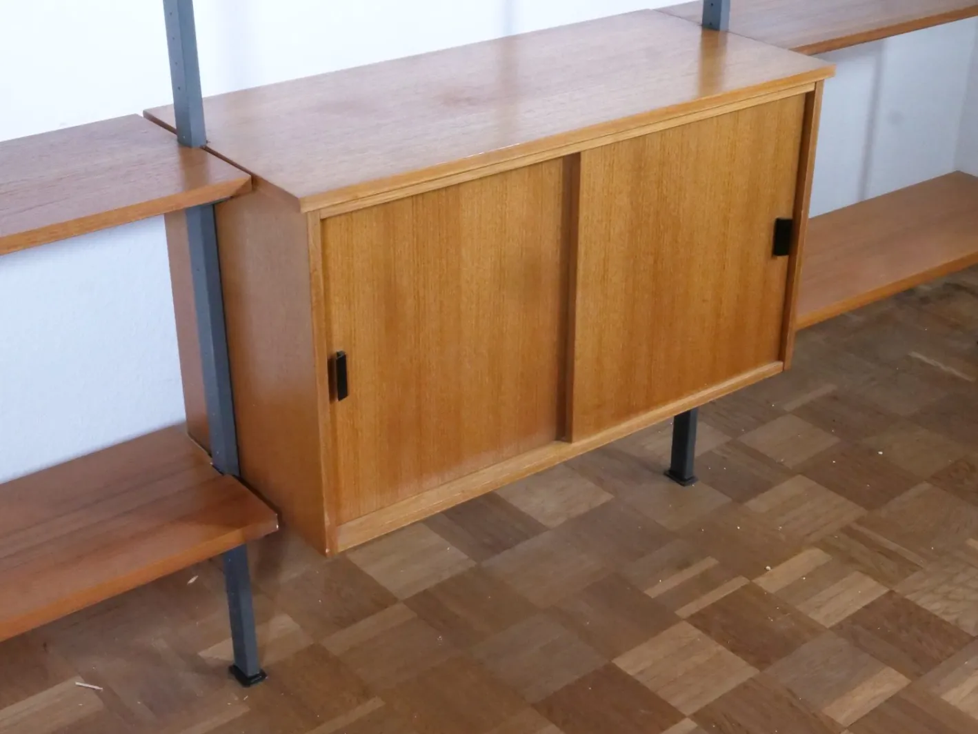 Mid-Century Teak Regalsystem von Olof Pira, Schweden, 1960er