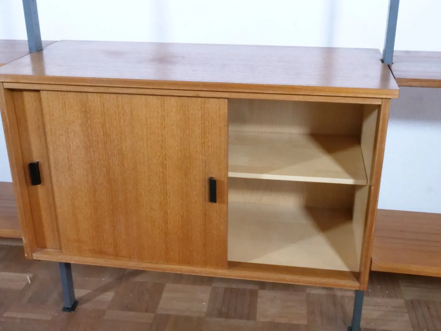 Mid-Century Teak Regalsystem von Olof Pira, Schweden, 1960er