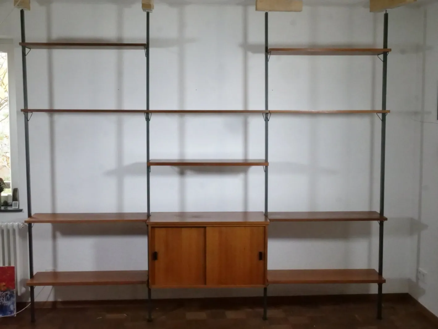 Mid-Century Teak Regalsystem von Olof Pira, Schweden, 1960er