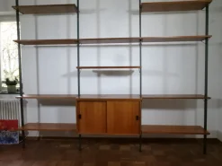Mid-Century Teak Regalsystem von Olof Pira, Schweden, 1960er